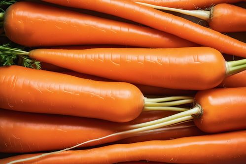 捕捉自然的馈赠 农产品成熟胡萝卜摄影艺术